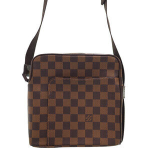 Louis Vuitton Damier Ebene Brown Olaf Shoulder Bag